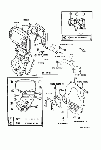 Engine/Fuel/Tool | Toyota MR2 SW20-AJMZZ SW20 Parts Catalogs 