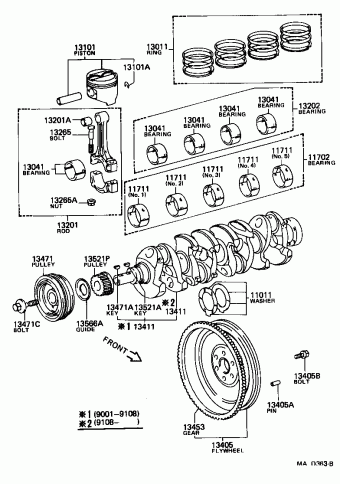 MR2 SW21L-ACMZKA SW20,21