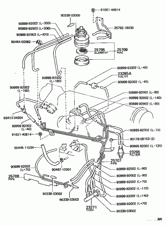 COROLLA SED/LB/WG AE92R-AEMDUN EE9#,AE9#,CE90