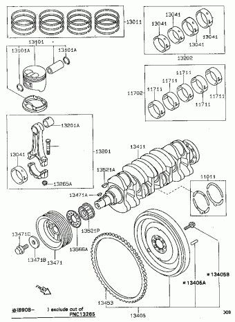 COROLLA SED/LB/WG CE90L-ALMDSW EE9#,AE9#,CE90