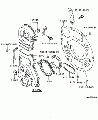COROLLA HB EE90L-AHMDSW EE90,AE92,CE90