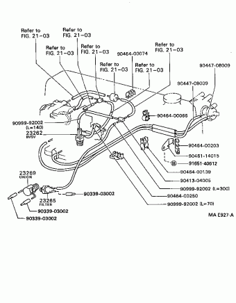 HILUX/4RUNNER (4WD) RN106L-PRMSS 08.1991 - 09.1999