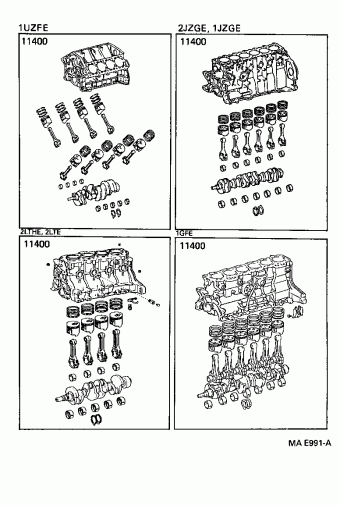 Engine/Fuel/Tool | Toyota CROWN/CROWN MAJESTA UZS141-ATPZK JZS14 