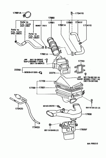 CAMRY VCV10L-CWPNKA SXV10,VCV10,MCV10