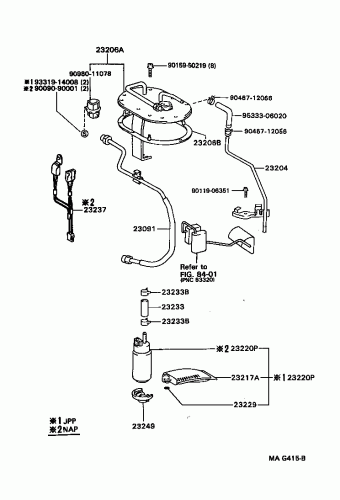 CAMRY VCV10L-CWPNKA SXV10,VCV10,MCV10