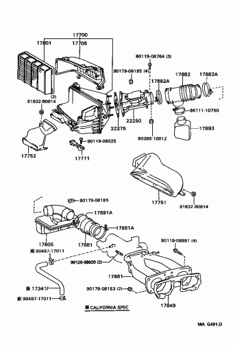 SUPRA JZA80L-ALMVFA JZA80