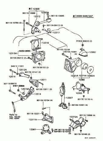 CAMRY MCV10L-CEPNKA SXV10,VCV10,MCV10