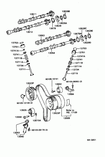 CAMRY MCV10L-CEPNKA SXV10,VCV10,MCV10