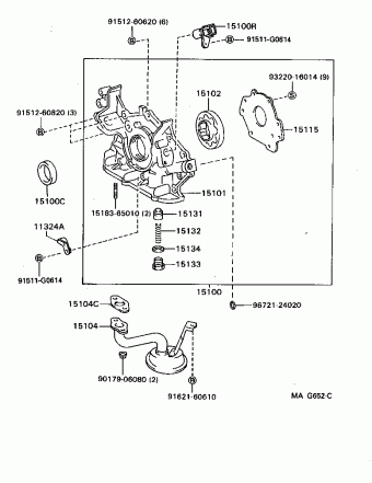CAMRY MCV10L-CEPNKA SXV10,VCV10,MCV10