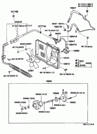 CAMRY (SED) VCV10R-AEPGKW SXV1#,VCV1#