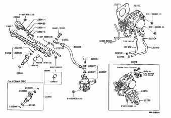 CELICA ST204L-BLMGKA AT200,ST204