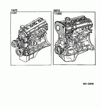 CELICA ST204L-BKPGKA AT200,ST204