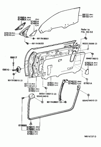 Body/Interior | Toyota SUPRA MA70-BLMVZ GA70,JZA70,MA70 Parts 