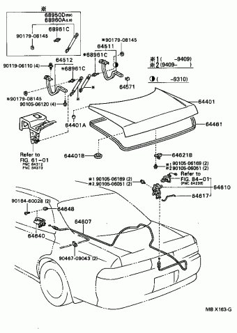 Body/Interior | Toyota MARK 2 JZX90-ATPZF GX90,LX90,SX90,JZX9 