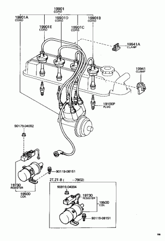 Engine/Fuel/Tool | Toyota CELICA TA40R-BCKDS TA40B,RA40B Parts 