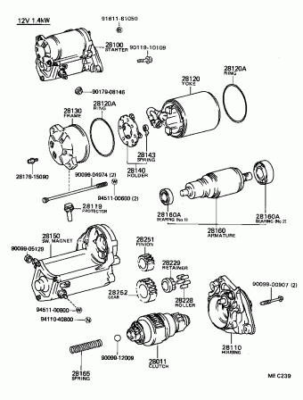 CAMRY SV11L-UEPEEA SV1#,CV1#