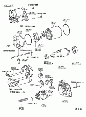 COROLLA SED/LB AE82L-EEPNCA AE82,CE80