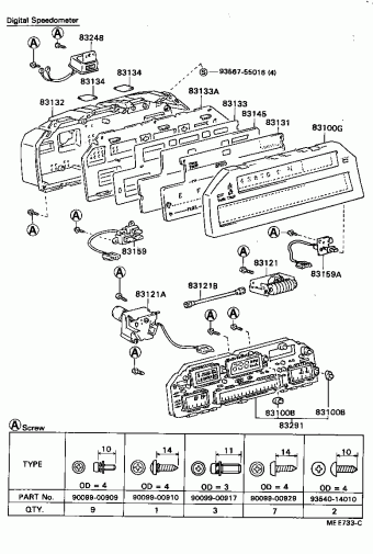 Electrical | Toyota CRESSIDA MX73R-XEPGFW YX70,RX7#,GX71,MX7#,LX7 