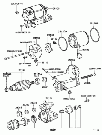 CAMRY SV21L-AEPDKA SV2#,VZV21