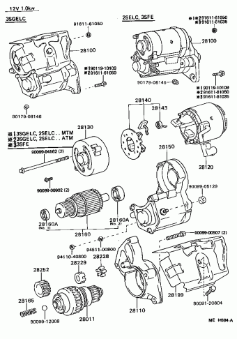 CELICA ST161L-BCMSEA ST16#