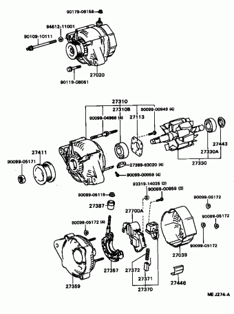 CAMRY VZV21L-AEPNKA SV2#,VZV21