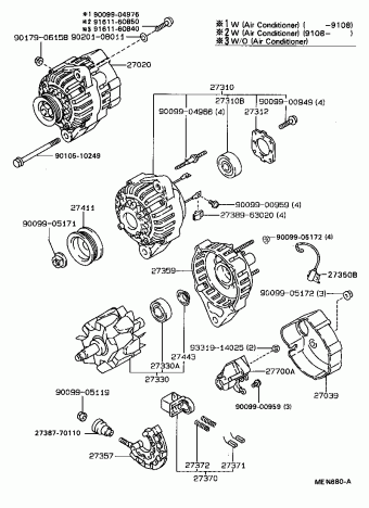 CELICA ST184L-BCMGKA AT180,ST18#