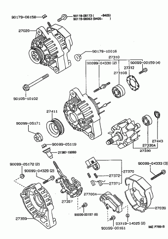 STARLET EP80L-AHKRSW EP8#,NP80