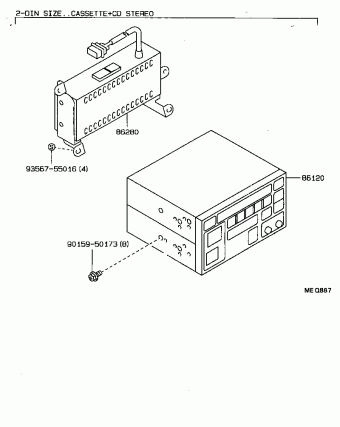 Electrical | Toyota CRESSIDA MX83R-AEPQFQ GX81,LX80,MX8#,RX8 