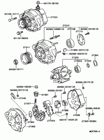 CAMRY ( SED) VCV10R-AEPGKN SXV1#,VCV10,MCV10