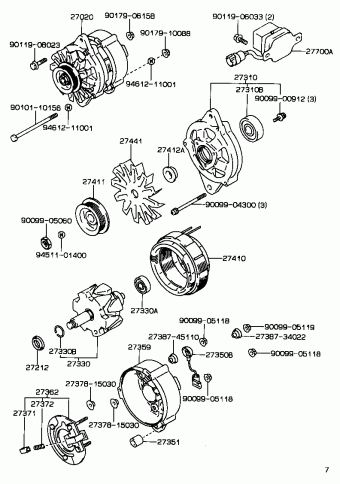 HILUX YN85L-TRMRSWA YN85,LN85