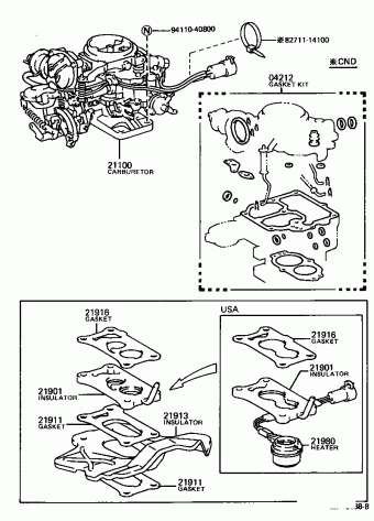 COROLLA CP AE86L-ESMXCA AE86