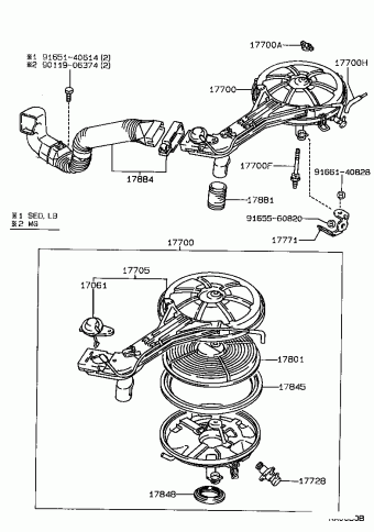 COROLLA SED/LB/WG EE90R-AEKRSN EE9#,AE9#,CE90