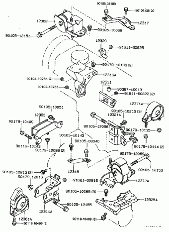 COROLLA HB EE90L-AHMDSW EE90,AE92,CE90
