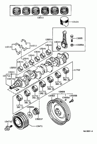 CROWN GS131R-AEMGK GS131,JZS133,LS130,YS132