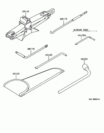 Engine/Fuel/Tool | Toyota CRESSIDA MX83L-AEPQFK MX8# Parts 