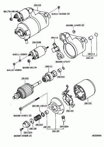 COROLLA HB EE90L-AHMDSW EE90,AE92,CE90