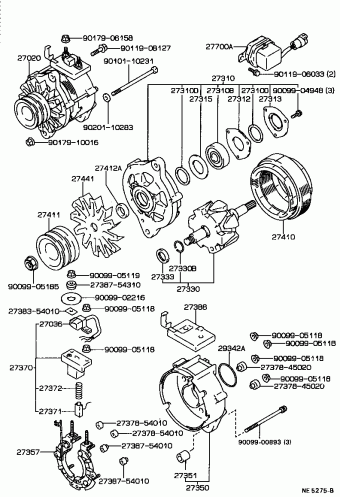 HILUX LN85L-TRMRSWA YN85,LN85