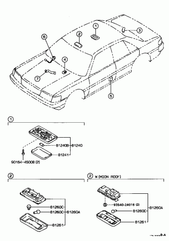 Electrical | Toyota MARK 2 GX81-ATPQK GX81,LX80,MX83,SX80,YX80 