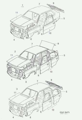 Volvo 340 online parts