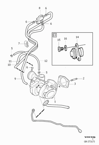 2 Engine with mountings and equipment | Volvo XC90 International 