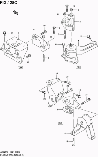 1 Engine Suzuki Swift Azg412 Azg412 Parts Catalogs Partsouq