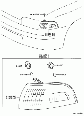 1996 Toyota Corolla Parts Diagram