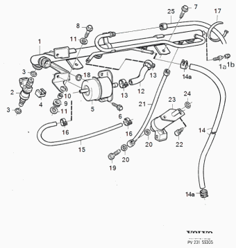 Engine with mountings and equipment | Volvo 940 International Misc (INT ...