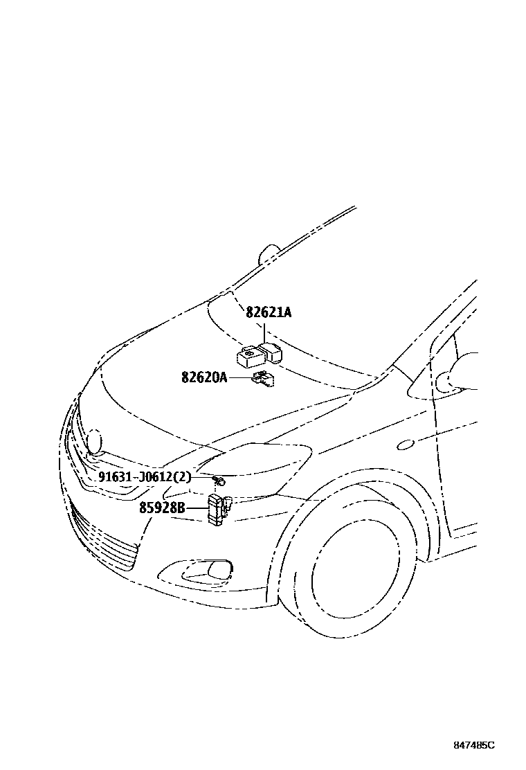 Toyota Yaris 2011 — Switch & Relay & Computer