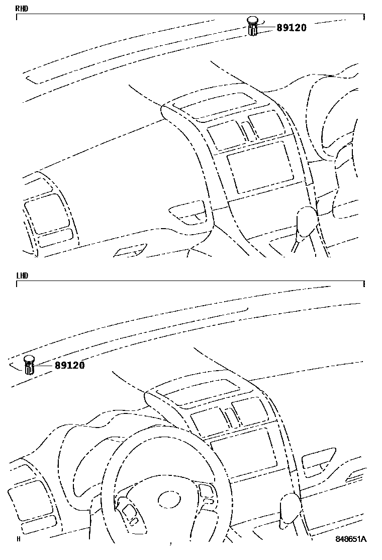 Toyota AURIS-HYBRID-UKP 2010 — Automatic Light Control System (Conlight)