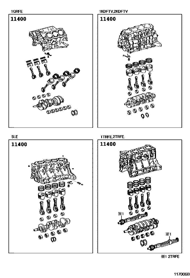 Toyota Hilux 2011 — Short Block Assembly