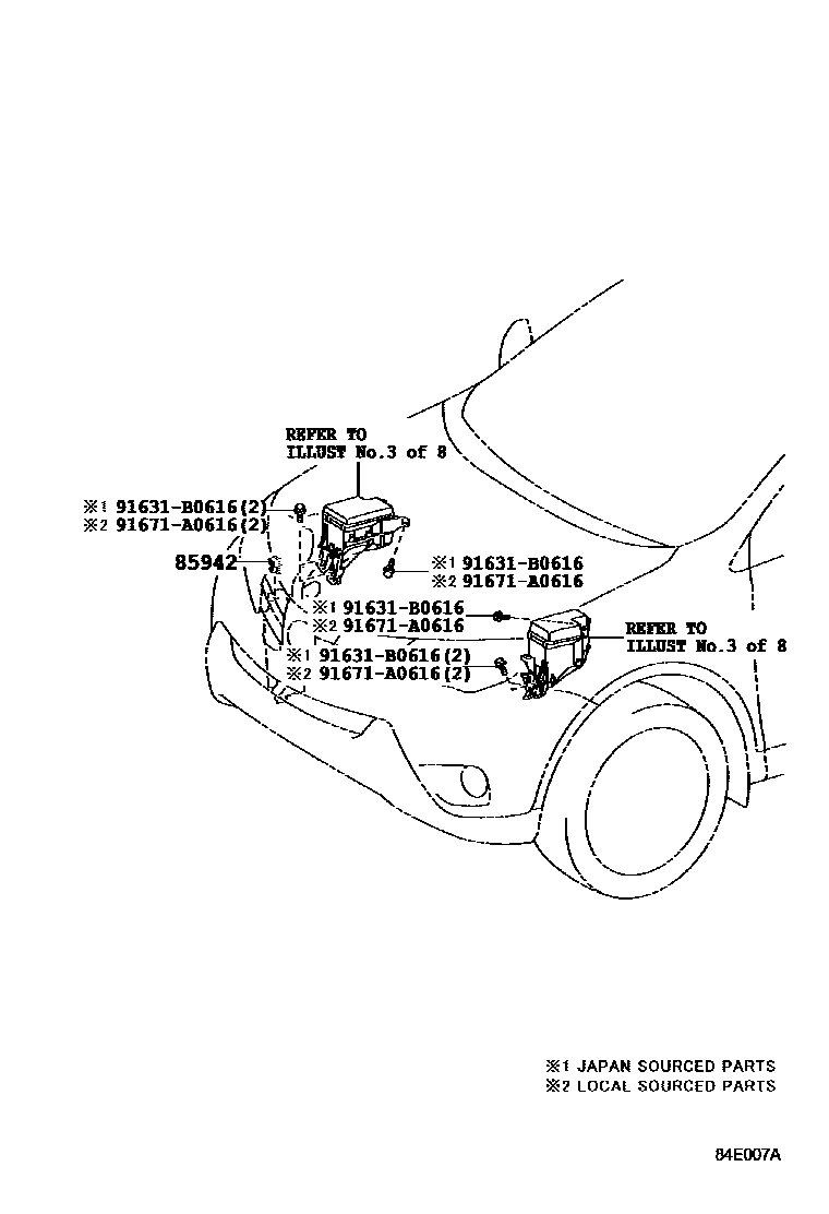 Toyota RAV4 2015 — Switch & Relay & Computer