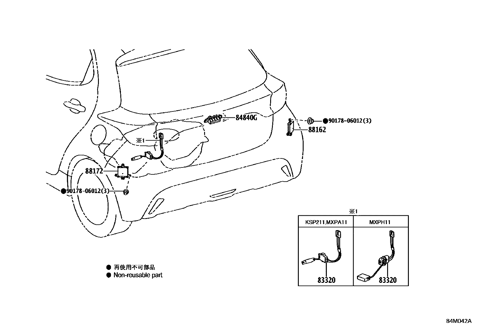 Toyota YARIS-FRP 2022 — Switch & Relay & Computer