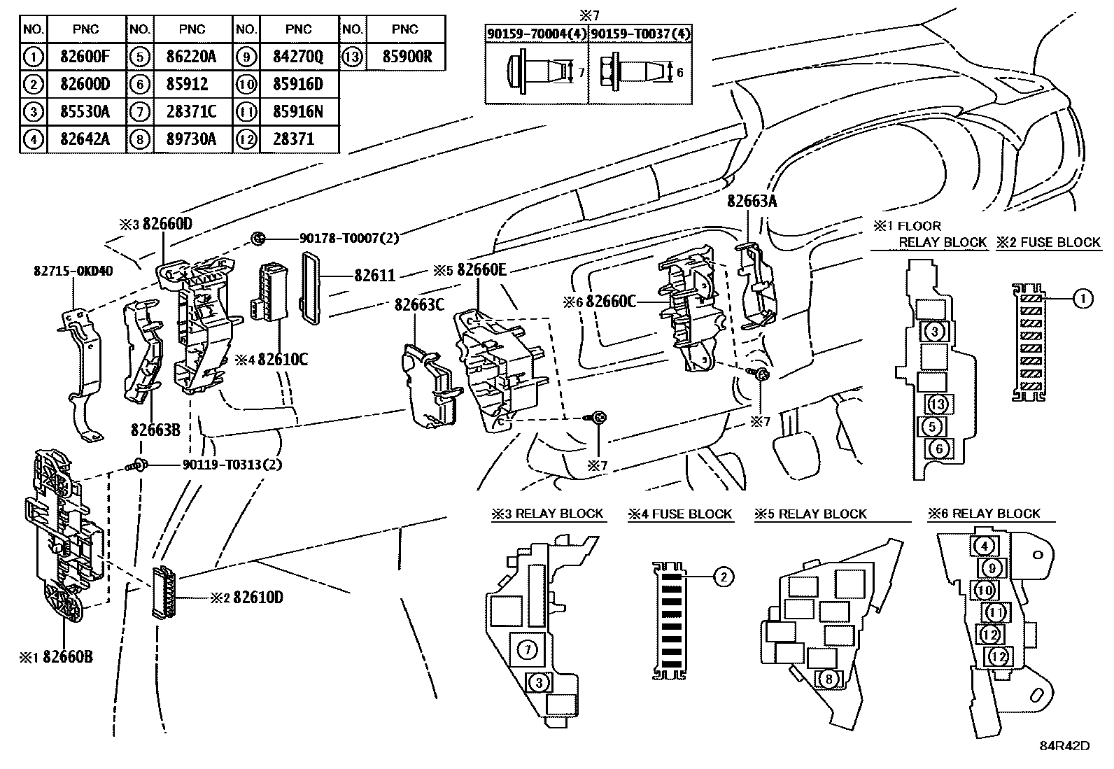 Toyota HILUX-DOUBLE-CAB 2025 — Switch & Relay & Computer