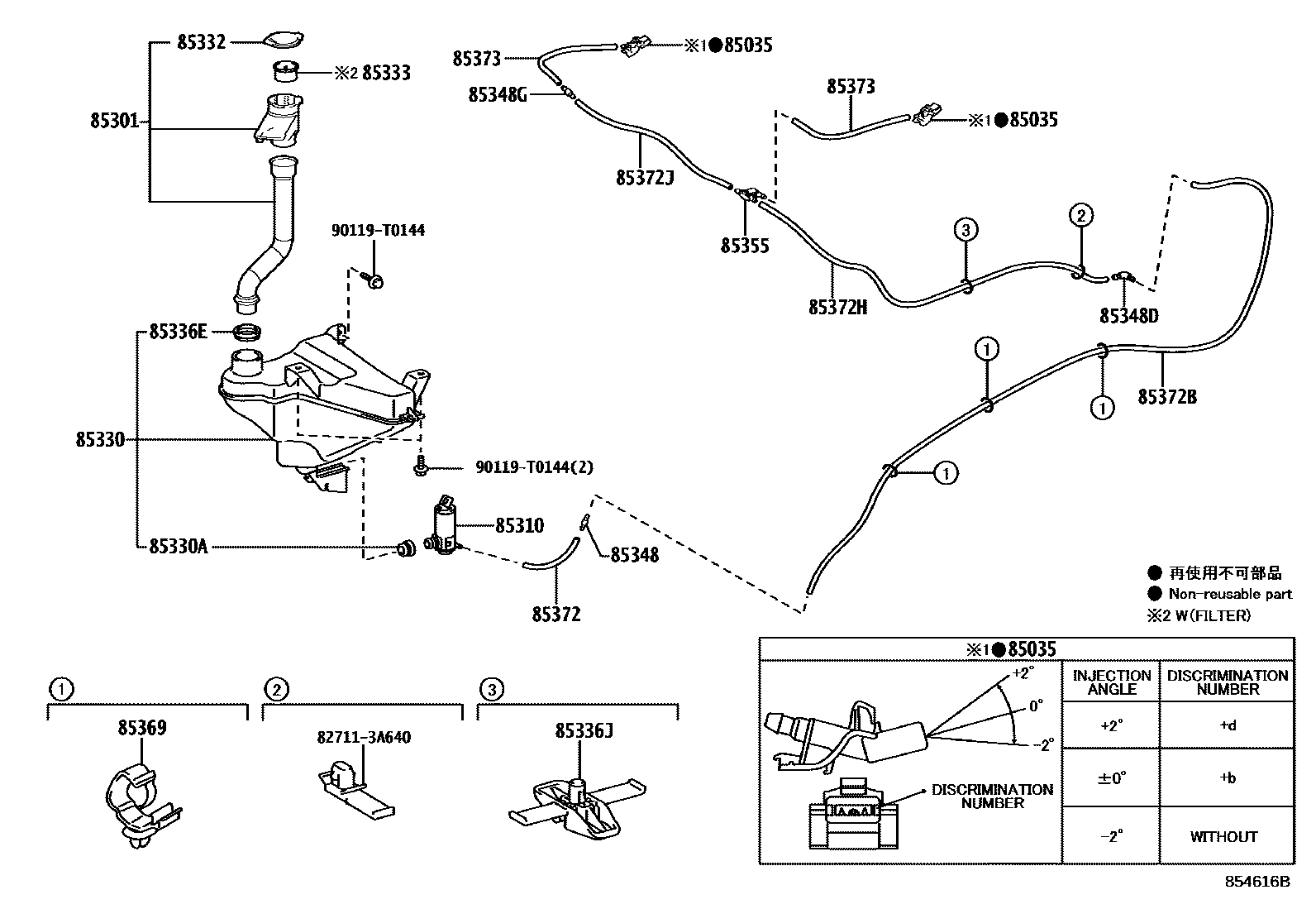 Toyota HILUX-DOUBLE-CAB 2021 — Windshield Washer